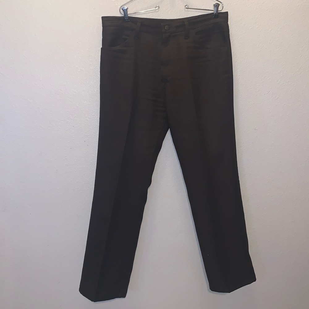 Wrangler western brown casual pants 36X30